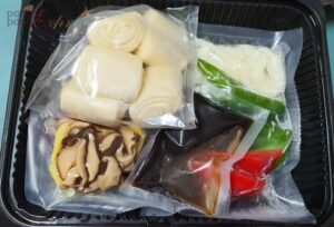 마이셰프 매콤소고기 고추잡채 꽃빵 재료