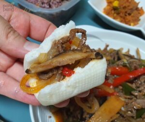 마이셰프 매콤 소고기 고추잡채 꽃빵