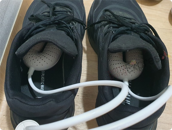 소싱제로 신발 건조기 비맞은 운동화 걱정없어요