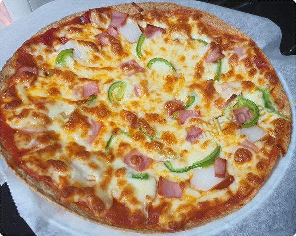 통밀 또띠야 피자