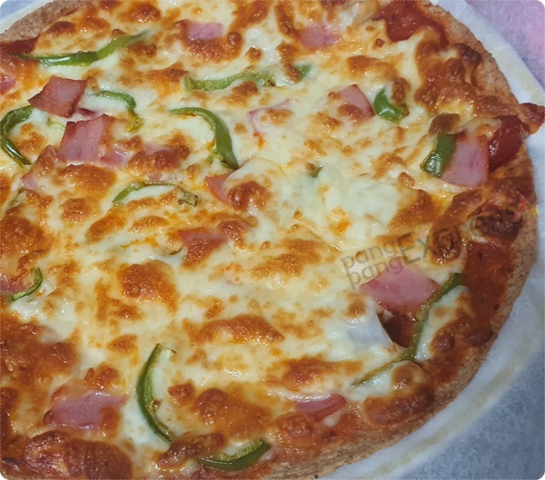 통밀또띠야 피자